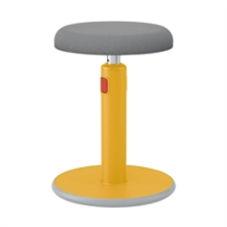 Leitz - Ergonomska stolica Leitz Sit&Stand Cozy Active, žuta