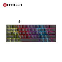 Tastatura Mehanicka Gaming Fantech MK211 RGB Atom61 crna (red switch)