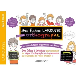 Fiches de révision Cycle 3 orthographe