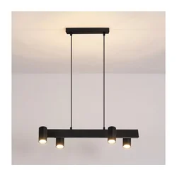 Brilagi - Luster na sajli SELE 4xGU10/30W/230V crna