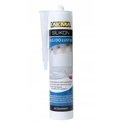 LAKMA Silikonsko lepilo za steklo 300 ml