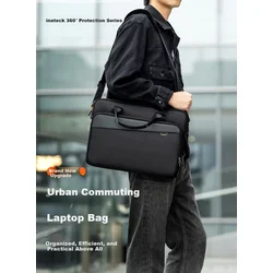 Inateck Torba za laptop, Crno-siva