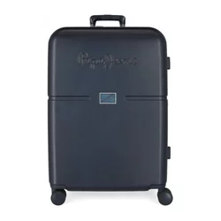 Pepe Jeans unisex. 7699232 Srednji trdi kovček za plovila - 48x70x28cm (OSFA), Priložnostno, ABS / polikarbonat, Srednja, Mornaric
