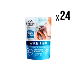 FRENDI kesica za mačke riba 100g x24 komada