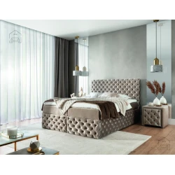 Boxspring postelja Castel - 160x200 cm