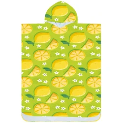 Pončo brisača LEMONS zelen 80x145 cm