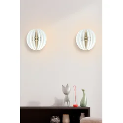 Opviq Zidna lampa E27 Socket, Bela