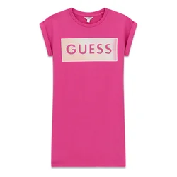 Guess Vsakodnevna obleka J6GK05 KAE24 Roza Regular Fit