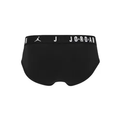 Slipy Jordan Jhm Flight Cotton Brief 3-Pack Black L