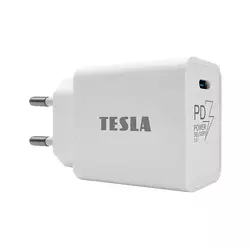 TESLA Electronics - Adapter za brzo punjenje Power Delivery 20W bela