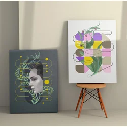 Wallity Zidna dekoracija 2KNV4290, 70 x 100cm, 2 komada