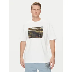 HUGO Majica Daveley_RB 50545125 Bela Regular Fit