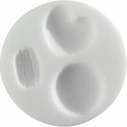 Cernit Silicone Mould 7 cm Macaroons