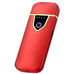 Električni upaljač s USB punjenjem UN-25718 - Crvena KP25718