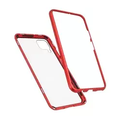 Maska Magnetic za Huawei P40 Lite/Nova 6 SE crvena