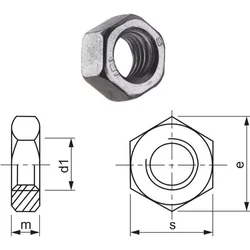 MATICA M10 ZN DIN934