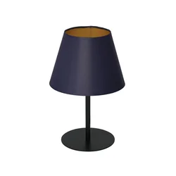 Stona lampa ARDEN 1xE27/60W/230V, prečnik 20 cm, ljubičasta/zlatna