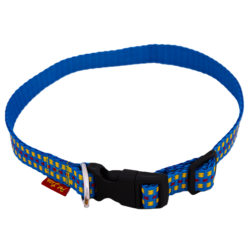 Pet Line Ogrlica za pse, 20mm, 35-58cm, Plava