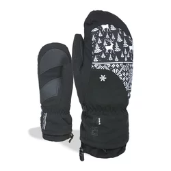LEVEL Ženske rukavice za skijanje BLISS JADE GIRL MITT, Crne