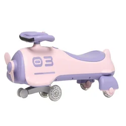 Dečija guralica sa LED svetlima Aero Pink/Purple WB-8081A
