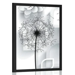 Plakat regratova lučka v modernem dizajnu - 30x45 silver
