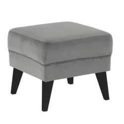 eoshop Taburet, svetlo siva/Črna, RODESA