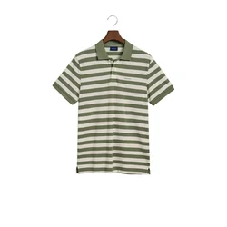 GANT Majica zelena/off-bela