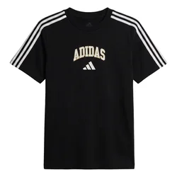 adidas COLLEGIATE GRAPHIC T-SHIRT JUNIOR Črna