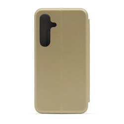 Futrola Royal Flip Cover za Samsung S24, Zlatne boje