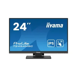 Iiyama Monitor T2454MSC-B2AG, 23.8, IPS, 1920x1080px, 75Hz, 1ms, HDMI, DP