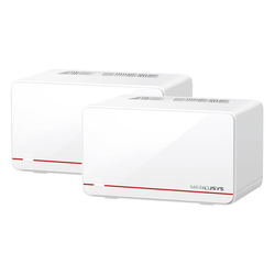 Mercusys Ruter Mesh Halo H37BE, BE6500 Wi-Fi 7, 2 Pakovanja, Bijeli