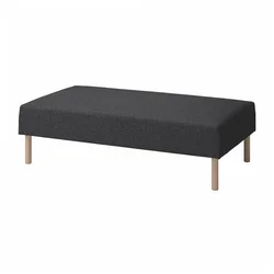 LILLEHEM Modularni dvosed, Gunnared/tamnosiva drvo