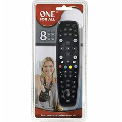One For All Univerzalni Daljinski upravljalnik 8 Device - primerenza 8 naprav in 1500 znamk