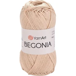 Yarn Art Begonia 4660 Light Beige Pletilna preja