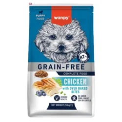 Wanpy Suva hrana za štence Grain Free, Piletina, 12 kg
