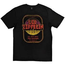 Led Zeppelin Majica 1971 Wembley Unisex Black 2XL