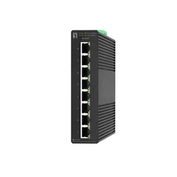 LevelOne Hilbert 8-Port Industrial Gigabit Smart Lite Switch IP30