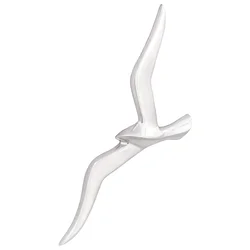 Vidaxl Galeb 2 kos srebrna Aluminij