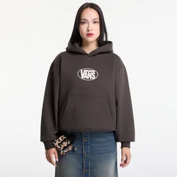 Mikina Vans Oval Logo Relaxed Pullover Faded Black XS