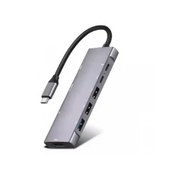 KETTZ Adapter Tip C 9/1 4K HDMI/USBx3/SD/AUX/USB-C 100W aluminujum KT-HU91