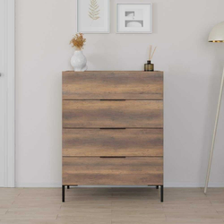 Hanah Home Komoda Sfn-1740-Oo-1, 80x104x44 cm, Boje oraha