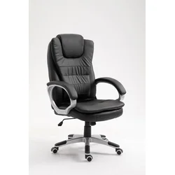 Activejet Kancelarijska stolica YK7304 CZ, PU koža, Masaža, Grijanje, Crna