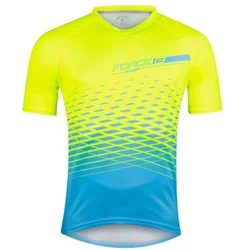 Force Dres mtb angle kratki rukav, fluo-plava s ( 9001521-S )