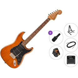 Fender Squier FSR Classic Vibe 70s Stratocaster LRL Premium SET Mocha Električna kitara