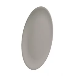 Biorazgradljiv krožnik Bioloco plant 25 x 2 cm, siv