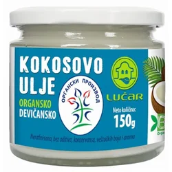 ULJE KOKOSOVO ORGANSKO DEVIČANSKO LUČAR 150G