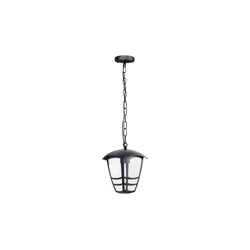 Spoljašnji luster na lancu TEVIO 1xE27/60W/230V IP54 crna