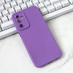 Torbica Silikon Pro Camera za Samsung A156B Galaxy A15 5G ljubicasta