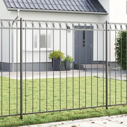 Element Ograde ASSEN Siva 170 x 200 cm Čelik