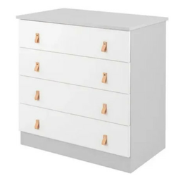 KikkaBoo drvena komoda Elon grey ( KKB40033 )